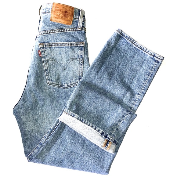 Levi's Denim - Levi’s Premium Ribcage Straight Ankle Jeans